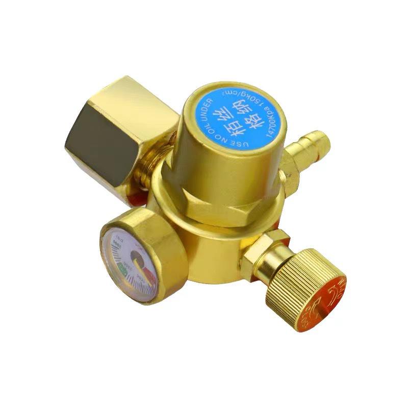 Weldforce Argon Arc Welding Regulator: Energy-Saving, Gas-Saving, Drop-Proof, Explosion-Proof Meter with Pressure Reducing Valve and Gauge.