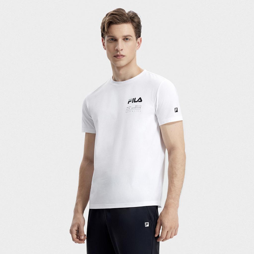 Новая мужская футболка FILA Latte Girl 3.0 Цвет: Нефритово-белый A11M321108FWT