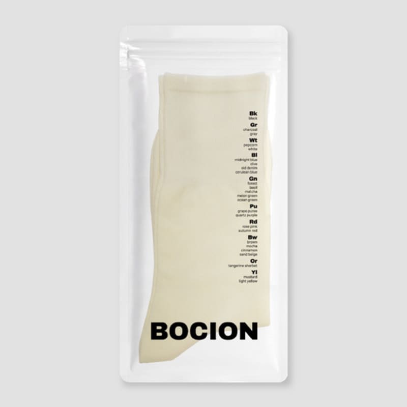 BOCION Однотонные длинные носки для попкорна
