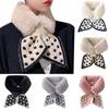 Winter Collar Plush Scarf Thick Plush Collar Scarf Shawl Women's Warm Scarf