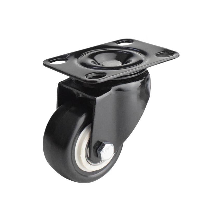 Wosangyu S17907 1.5-inch Swivel Caster Wheels for Furniture (4-Pack)