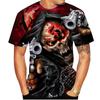 Five Finger Death Punch Мужчины Женщины Casaul Забавная футболка с 3D принтом Harajuku Футболка с коротким рукавом в стиле хип-хоп Sreet Одежда больших размеров