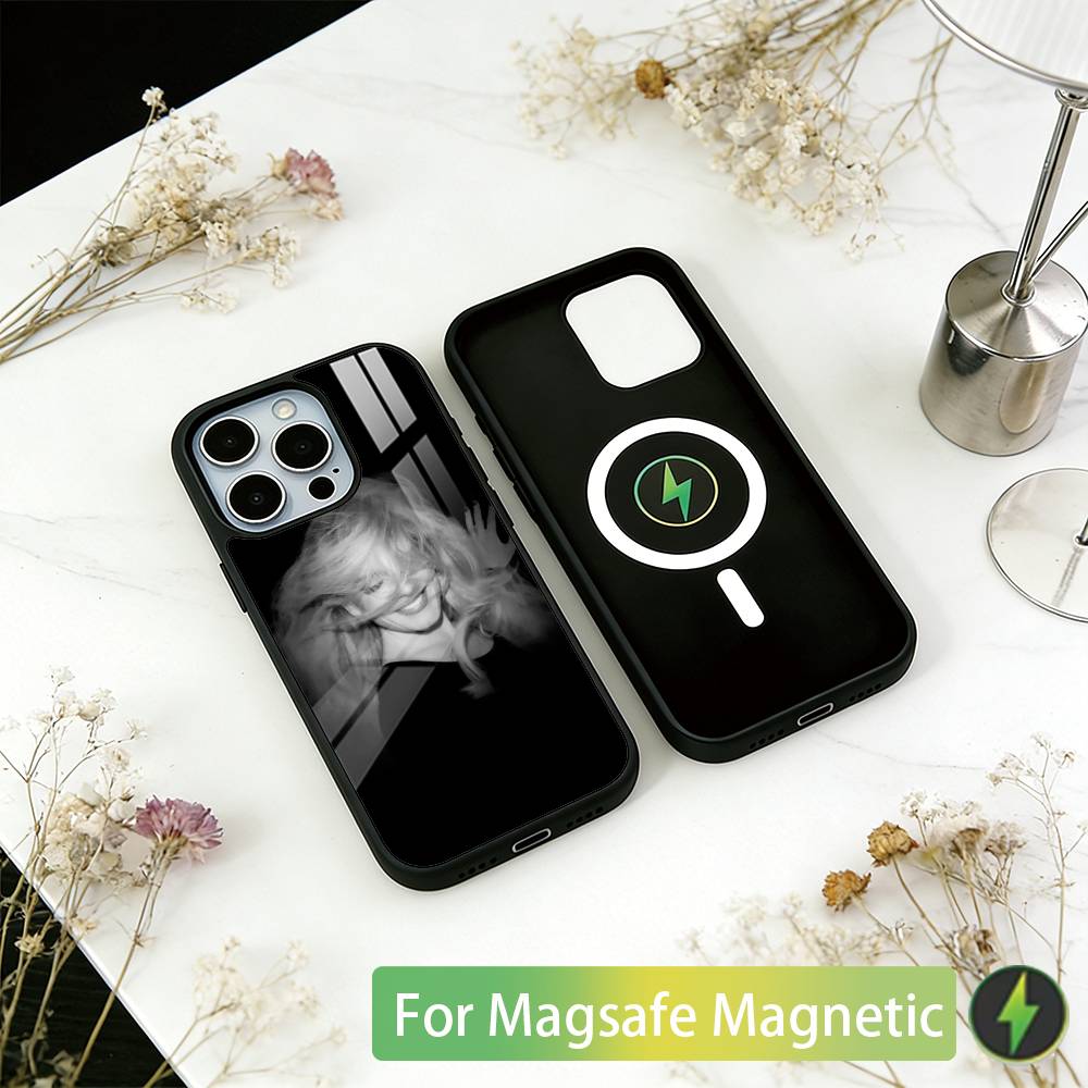 Singer A-Adele Phone Case For iPhone17,16,15,14,13,12,11 Plus,Pro Magnetic For Magsafe Wireless Charging
