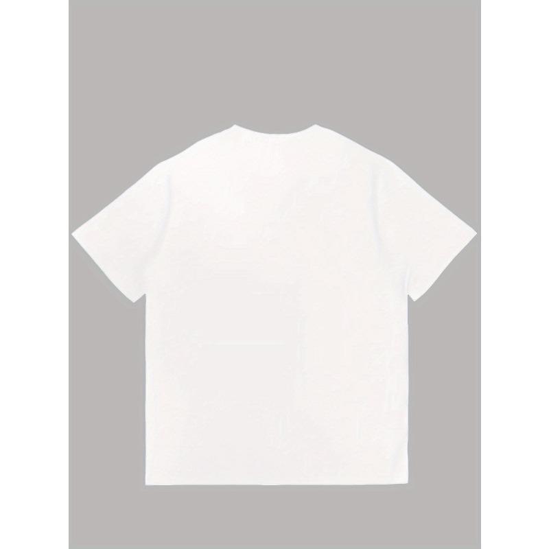 European Size Men'S Large Skeleton with Binoculars OH, LOOK! NOBODY GIVES A SHIT. Print T-Shirt Comfortable Breathable for Casual Wear, Plus Size