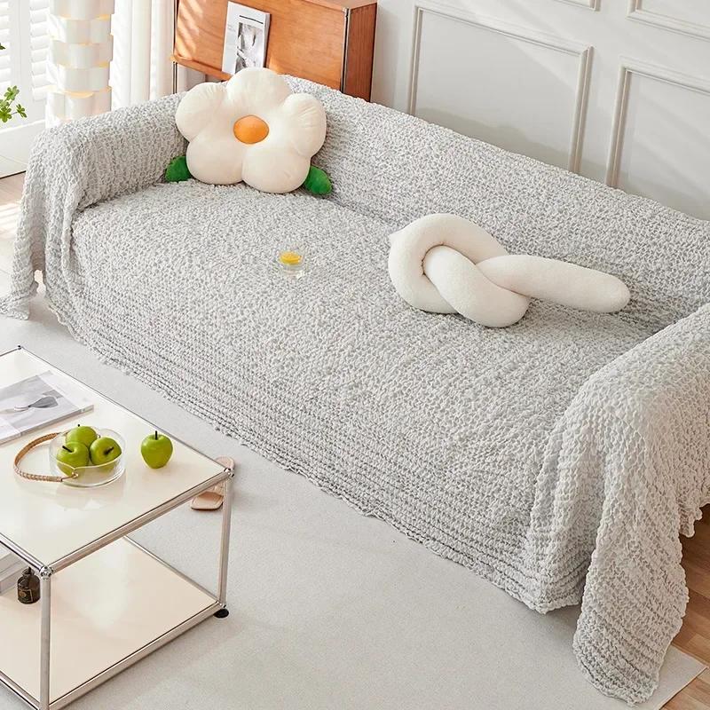 Чехол на диван для гостиной, диван, полотенце, одеяло, чехол для дивана, пледы, нескользящий чехол для дивана, стула, кровати, домашний декор