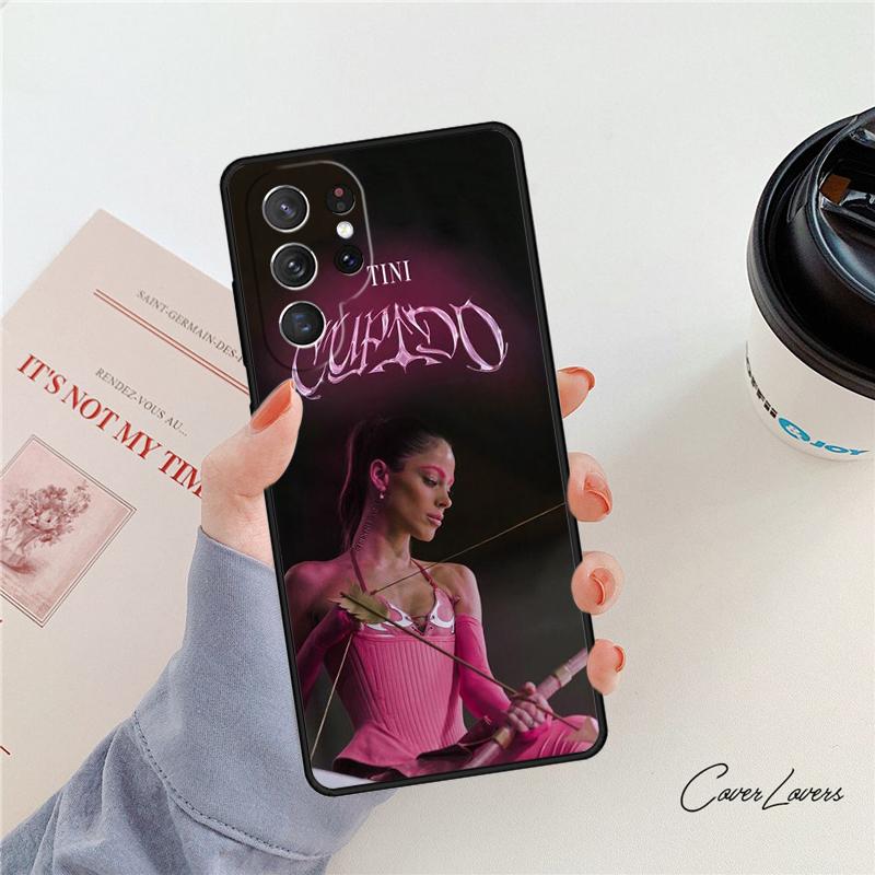 Чехол для телефона Tini Stoessel Для Samsung Galaxy S24 S25 S23 S22 Ultra Note 10 20 Plus S20 S21 FE Обложка
