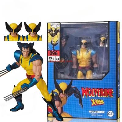 Новая фигурка Ct Toys Росомаха MAFEX №096 Фигурки Аниме Люди Икс Фигурка Росомаха PVC Статуэтка Украшение Модель Игрушки