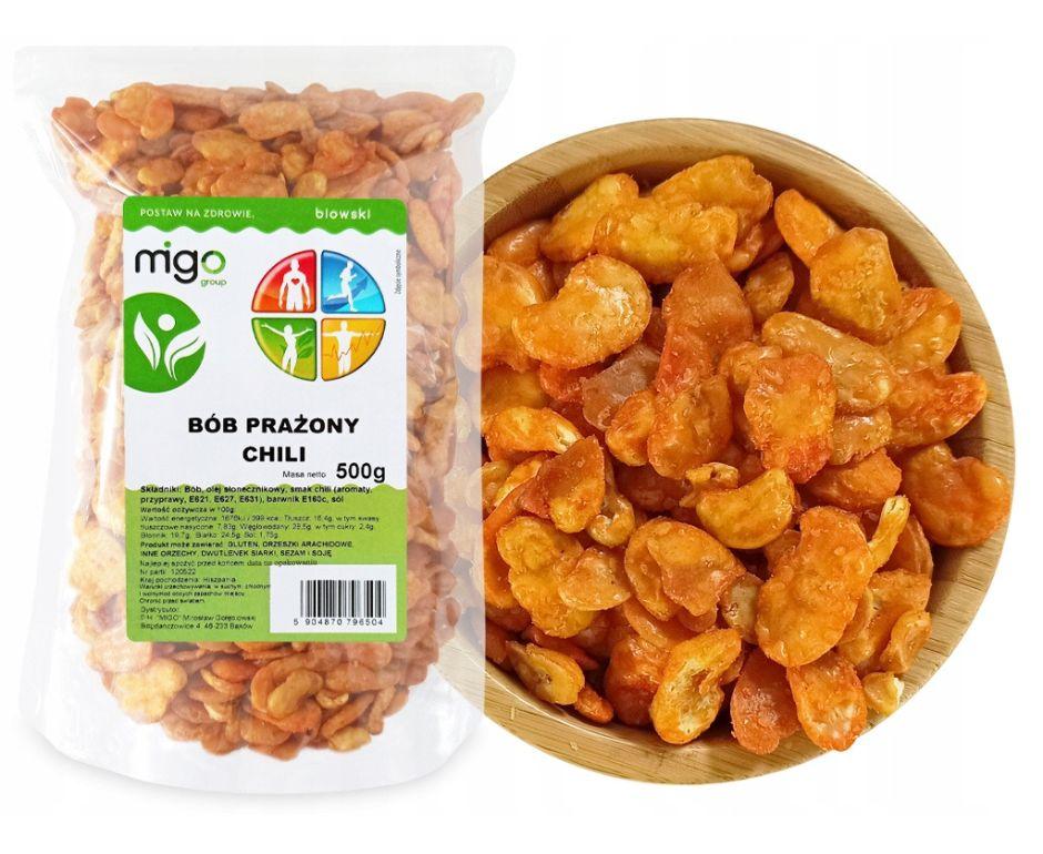 Bób Prażony Chili (500G) - Migogroup