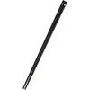 CASUAL PRODUCT Silicone Chopsticks, Black, Octagonal, Easy To Hold, Non-Slip, Dishwasher Safe, 30cm