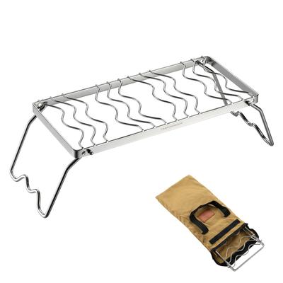 Подставка для плиты CAMPING MOON Mini, регулируемая высота 2 уровня, подставка для плиты с сумкой для хранения, 350 мм, MS-1111