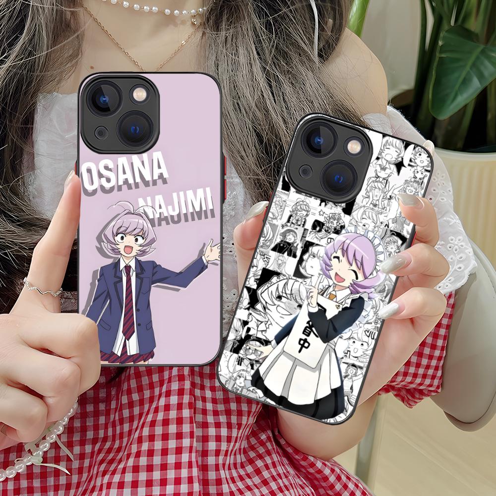 Аниме Наджими Осана Чехол для мобильного телефона для iPhone 17 16 15 14 13 12 11 X XR XS 8 7 Air Pro Max Plus Mini Цветной силиконовый чехол