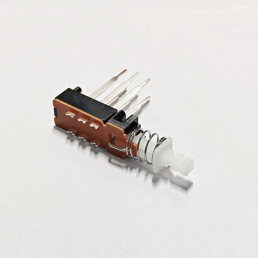 Force Electronic 6-Pin Self-Locking Spring Keyboard Button PPBS-22H21 for Single/Double Row