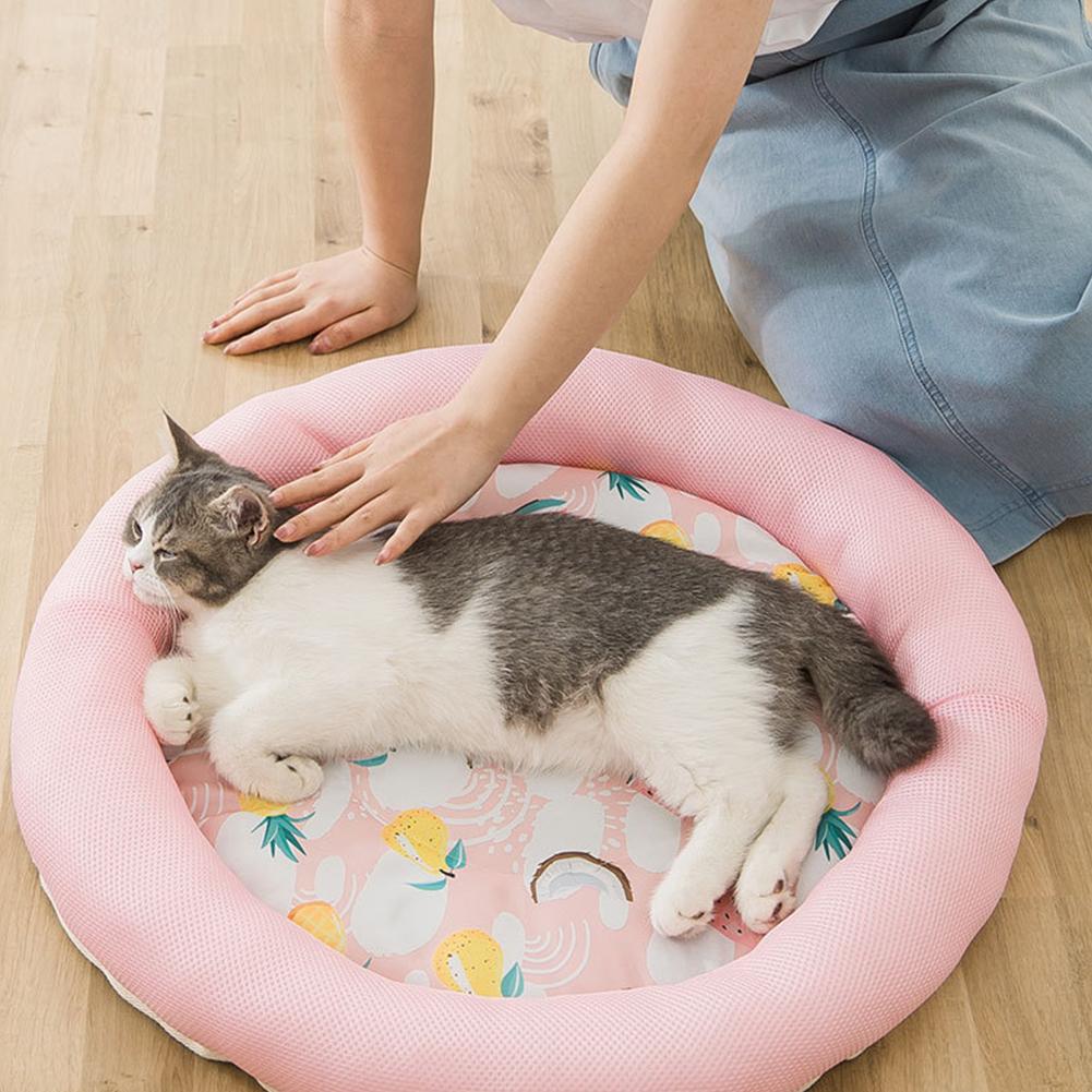Breathable Pet Mat Cooling Pad For Cat Teddy Dog Portable Kennel Pet Supplies