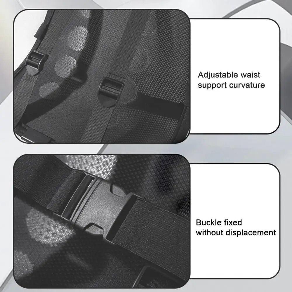 Mesh Car Lumbar Support Breathable Auto Pad Cushion Washable Lumbar Seat Pillow Summer