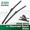 For Chevrolet Spark M300 2009-2015 2010 2011 2012 2013 2014 Wiper Front Wiper Blades Windshield Windscreen Window Brush 21"+16