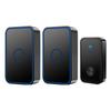 Battery-Free Wireless Doorbell with Long-Range Remote Control, One-to-Two Feature, Ideal for Elderly Users.