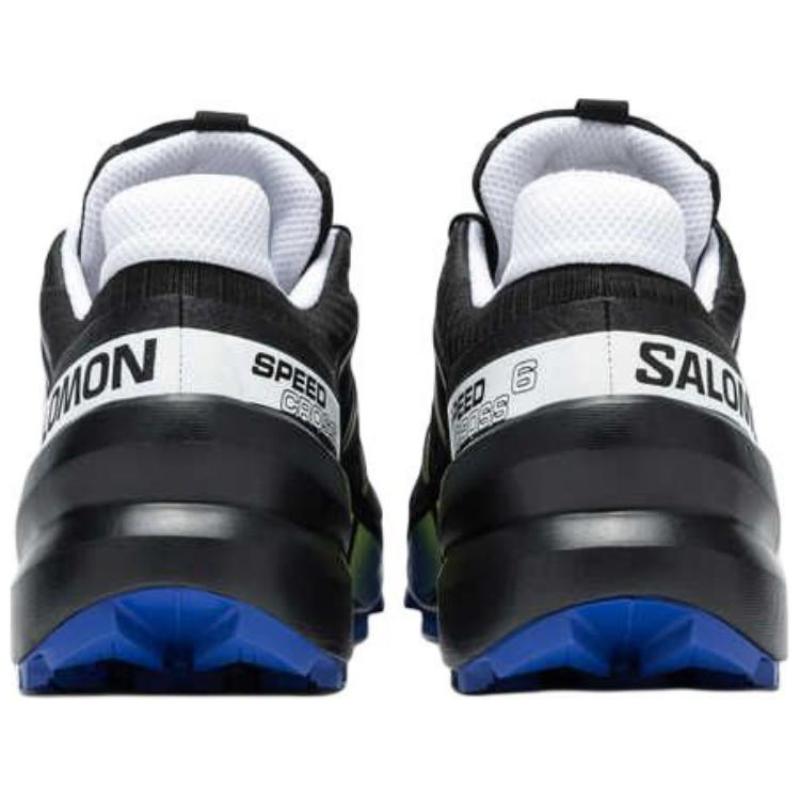 SALOMON Speedcross 6 Противоскользящие и износостойкие Легкие Низкие Кроссовки для трейлраннинга Мужские Черные Кроссовки 478322