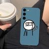Мультяшный Милый Смешной Мужчина Чехол для Телефона Для Samsung Galaxy S26 S25 EDGE S24 S23 S22 S21 S20 FE S10 Ultra PLUS LITE Чехол Оболочка
