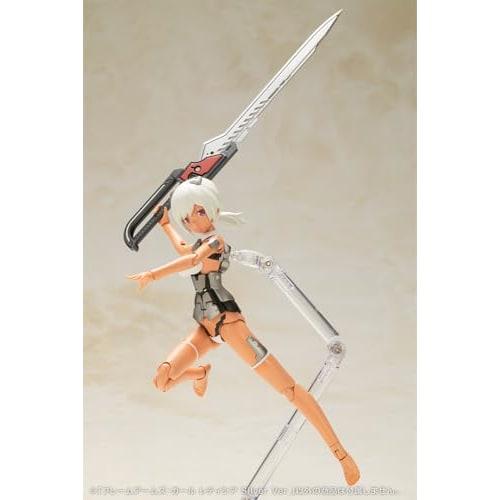 Kotobukiya Frame Arms Girl Leticia Silver Ver., Approximately 150mm Tall, Non-scale Plastic Model