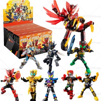 В наличии Подлинный BLOKEES Kamen Rider All Stars Версия 4 | Великолепная фигурка-конструктор Легенда | Коллекционная игрушка-сюрприз в непрозрачной упаковке