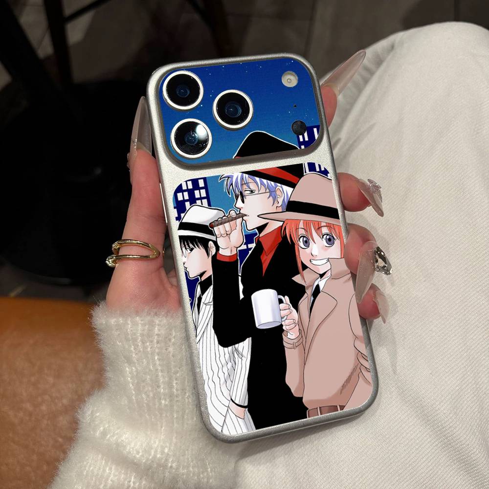 Смешная Аниме GINTAMA Защитная задняя наклейка-пленка Для IPhone 17 Pro 17 Pro Max