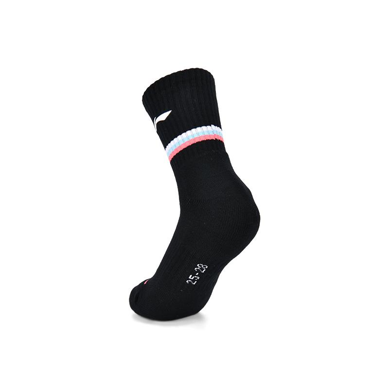 Li Ning Носки средней длины унисекс черные AWST057-2