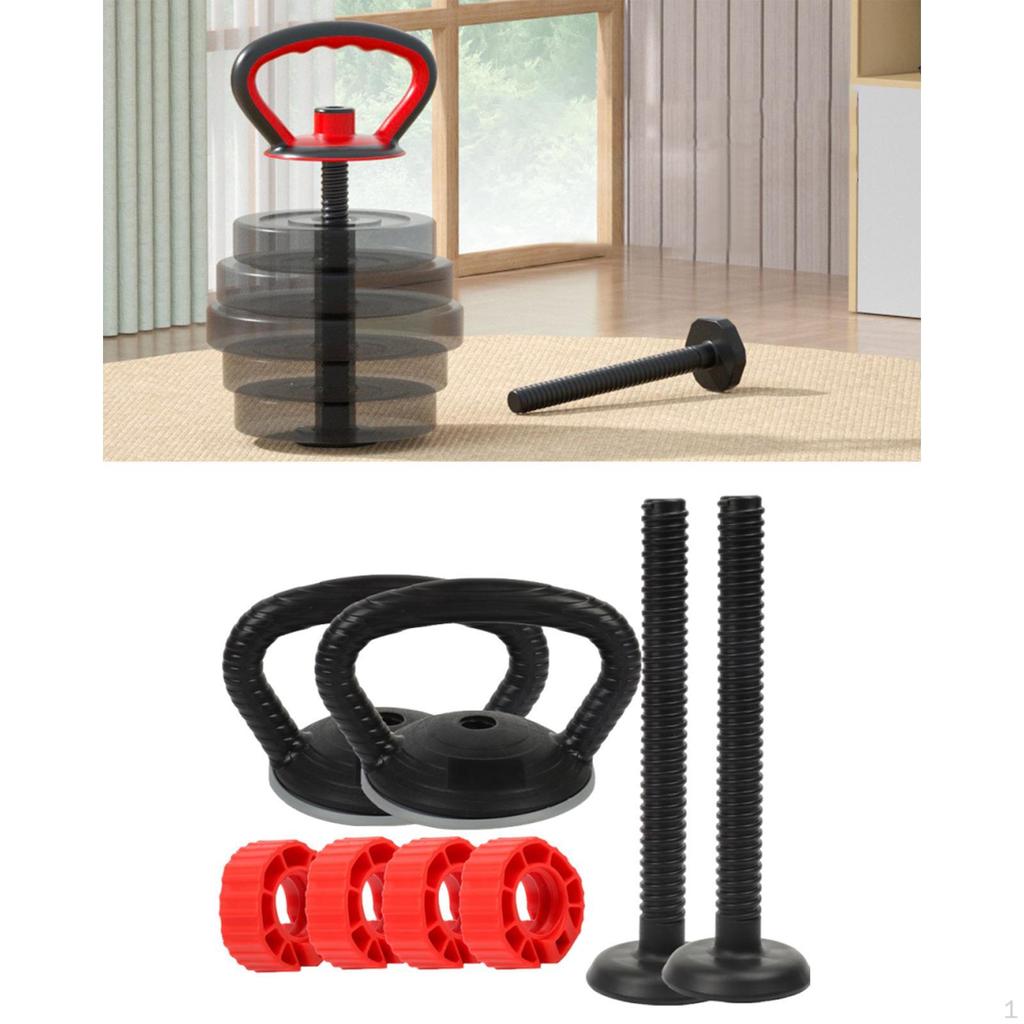 Регулируемый конвертер рукоятки гири для гантелей в блины