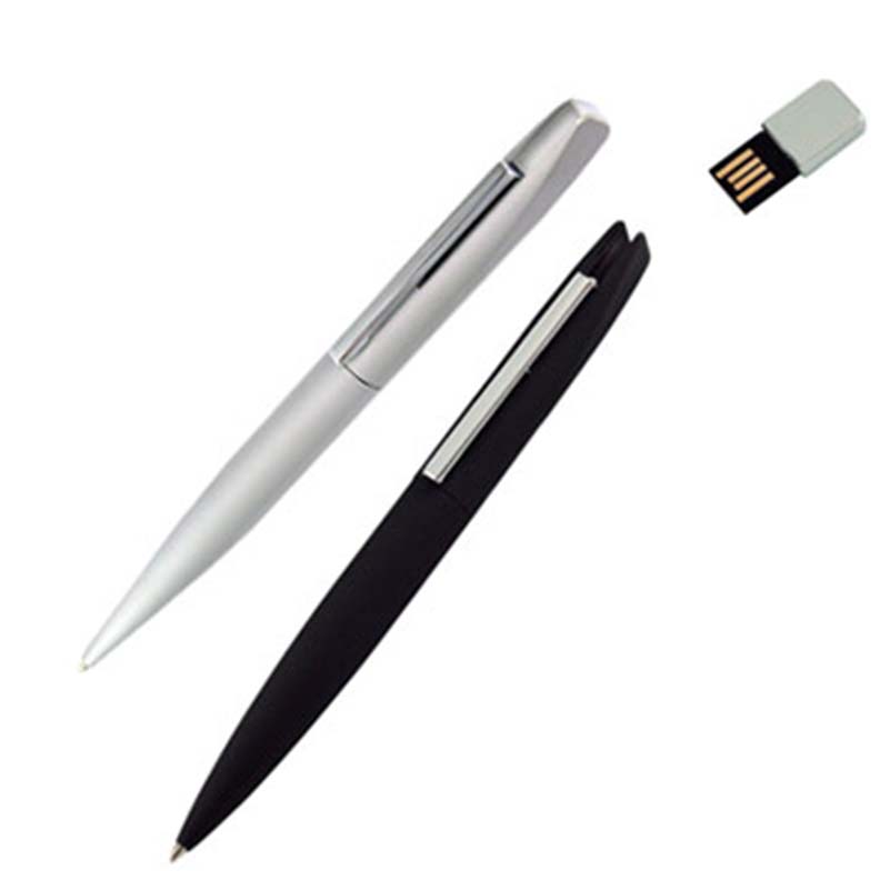 Персонализированная шариковая ручка USB-флешка USB-флешка с логотипом Корпоративный подарок USB-накопитель 16 ГБ 32 ГБ 64 ГБ 128 ГБ