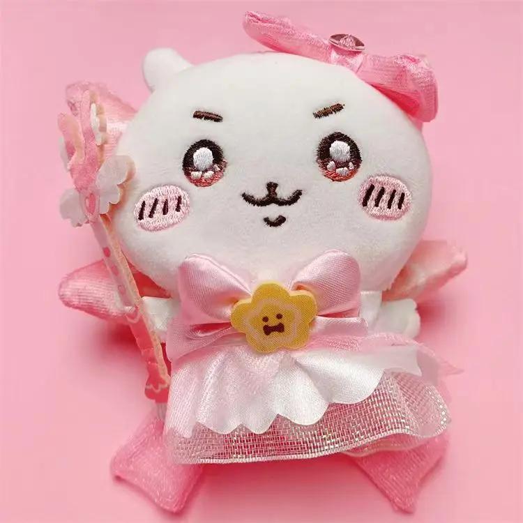 Японская новая плюшевая кукла Chiikawa Super Magical Girl Серия самоироничных медведей Хачиваре Усаги Момока Плюшевая игрушка Подарок для девочки