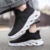 2024 New Fashion Men's New Flying Woven Shoes, Non-slip Breathable Casual Shoes Outdoor Jogging Shoes