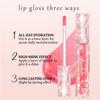 Блестящий блеск для губ Mirror Water Gloss Lip Glaze Antistick Cup Waterproof Pearlescent Увлажняющий бальзам для губ