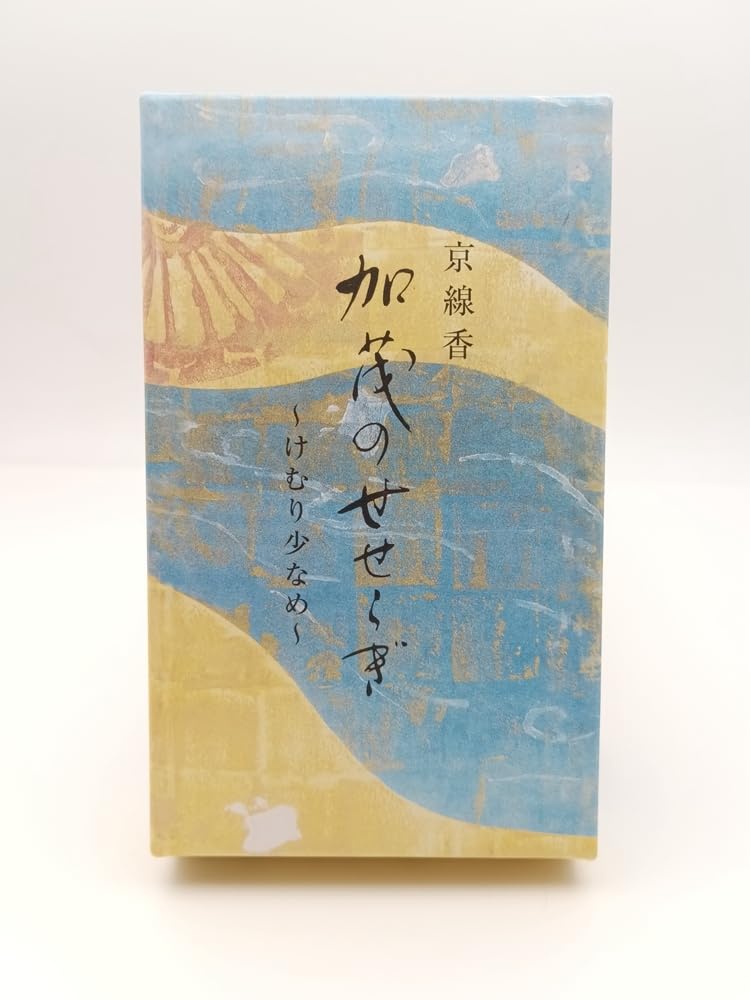 Low-Smoke Kyoto Incense, Kyoto Kosaido Sanshisuimei, Natural Fragrance Series, 70g (Kamo no Seseragi)