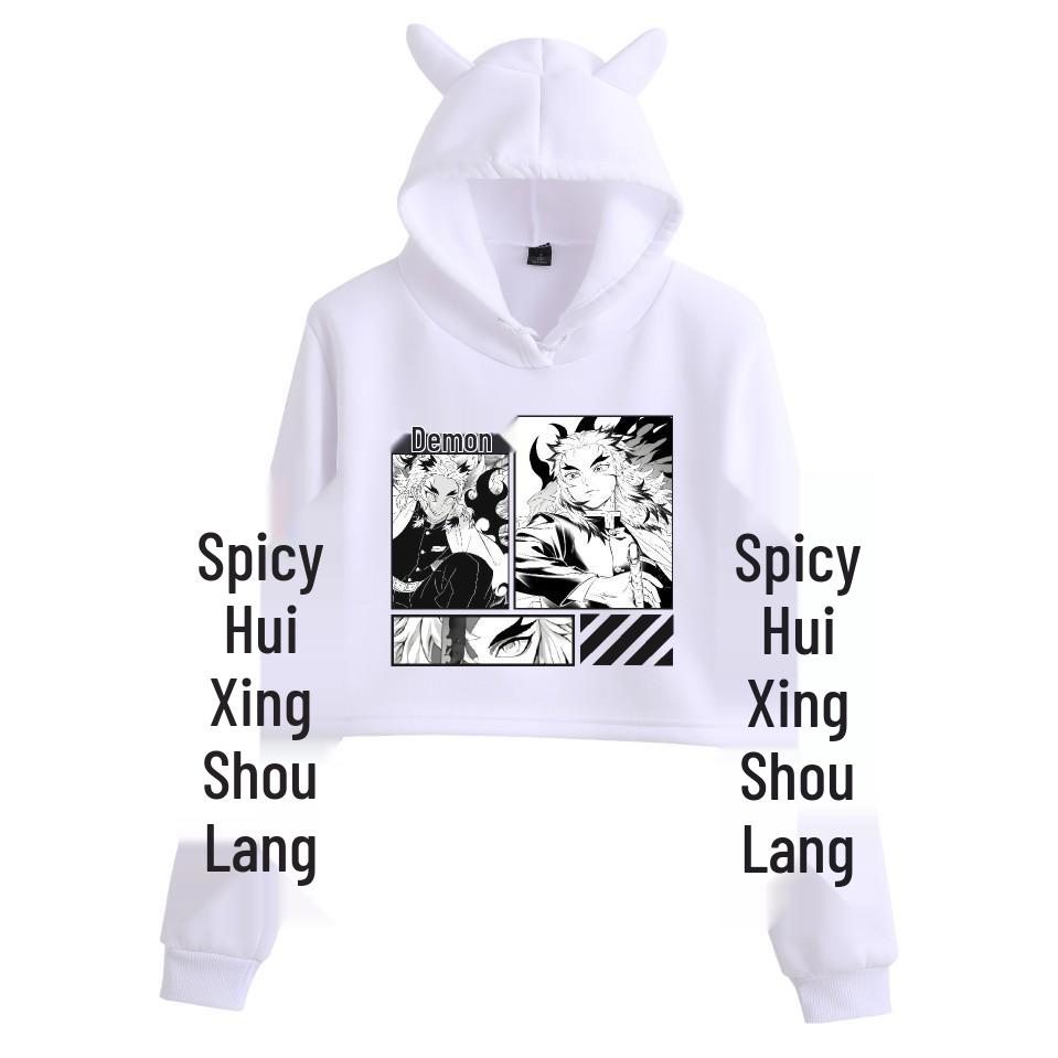 Demon Slayer Anime-Inspired Trendy Academy Style Casual Hoodie