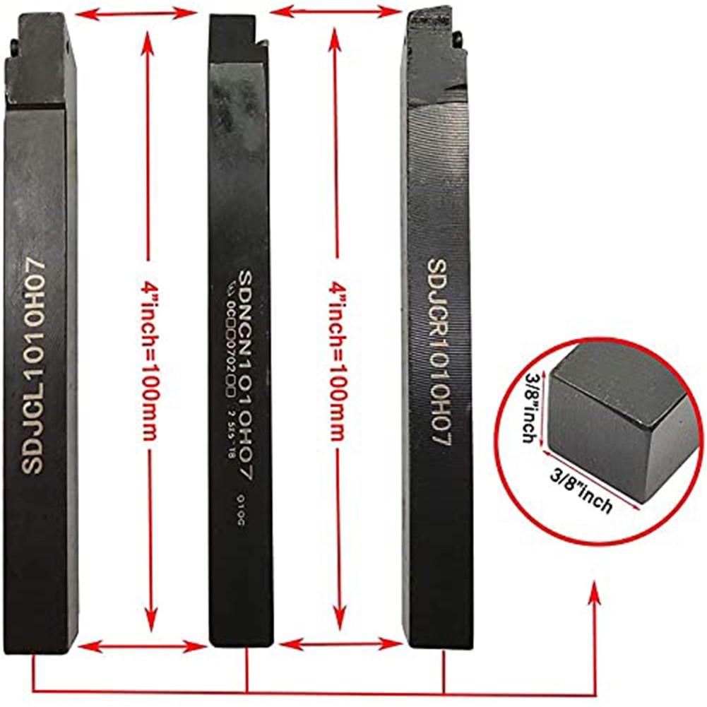Insert Holder SDNCN1010H07 SDJCL1010H07 SDJCR1010H07, DCMT070204 Carbide Insert