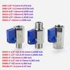 1/8" 1/4" 3/8" 1/2" 3/4" Threaded Mini SS304 Ball Valve BSP Male To Female Air Compressor Water Gas Oil Shut Off Valve 8 10 12mm