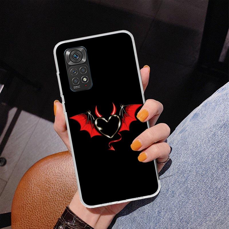 Готический вампир Алый Арт Чехол для телефона для Xiaomi Redmi Note 15 14 13 12S 12 11 Pro Plus 14S 11S 11E 10 10S 11T 5G Персонализированный C