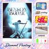 Benson Boone Diamond Painting Kit 5D Full Drill DIY Diamond Mosaic Wall Art Home Decor