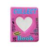 Flower 3 Inches Photo Album 36 Pockets Love Heart Mini Photo Album  Storage Name Card