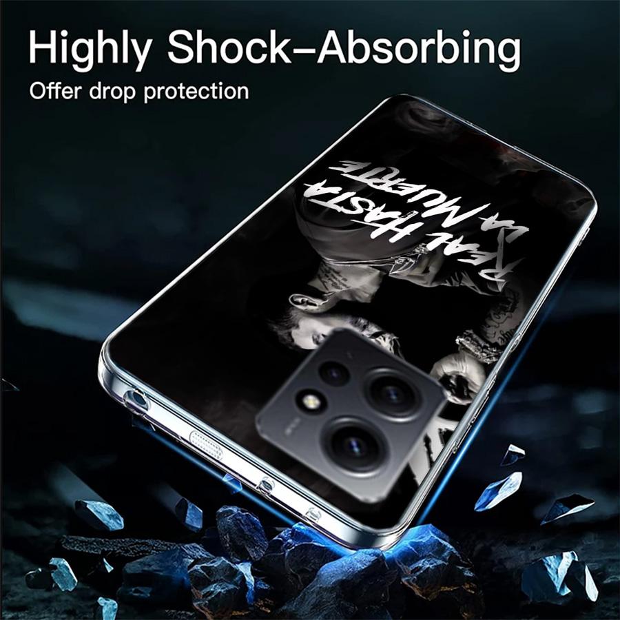 Чехол для телефона Rapper A-Anuel AA Real для Redmi 12 13C 12C 15C 9 10 10C Note 13 Pro Plus 14 15 Pro 9T 9C 9A TPU Мягкий чехол Прозрачный Cel