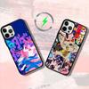Чехол для телефона с аниме D-Dandadans Для iPhone 16,15,14,13,12,11,Pro,Max,Plus,Mini,SE4,E Магнитный Magsafe Беспроводная зарядка