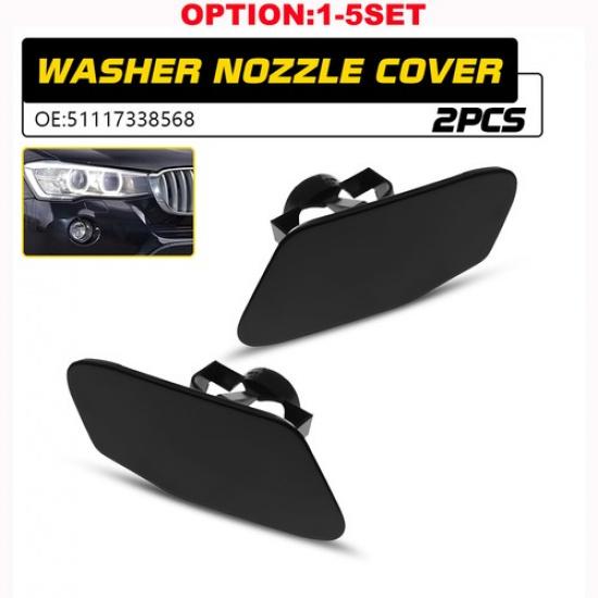Headlight Washer Nozzle Cover Left &Right For BMW X3 F25 2010-2017 51117338568