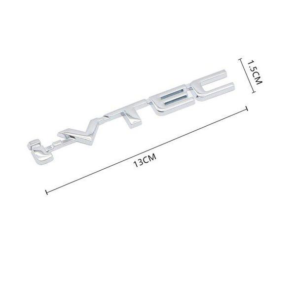 1PC Car 3D Metal i-VTEC VTEC Car Rear Trunk Body Emblem Badge Stickers For CRV City Civic Hornet City Accord Insight Odyssey