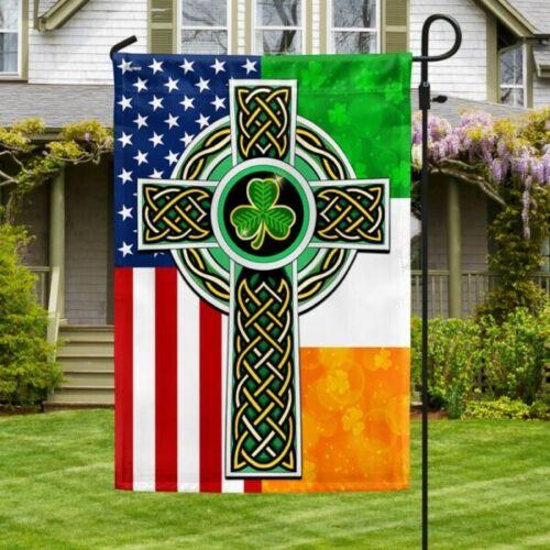 Happy Saint Patrick's Day Double Sided ag, St Patrick's Day Garden ag ANM VVL YYX EEZ