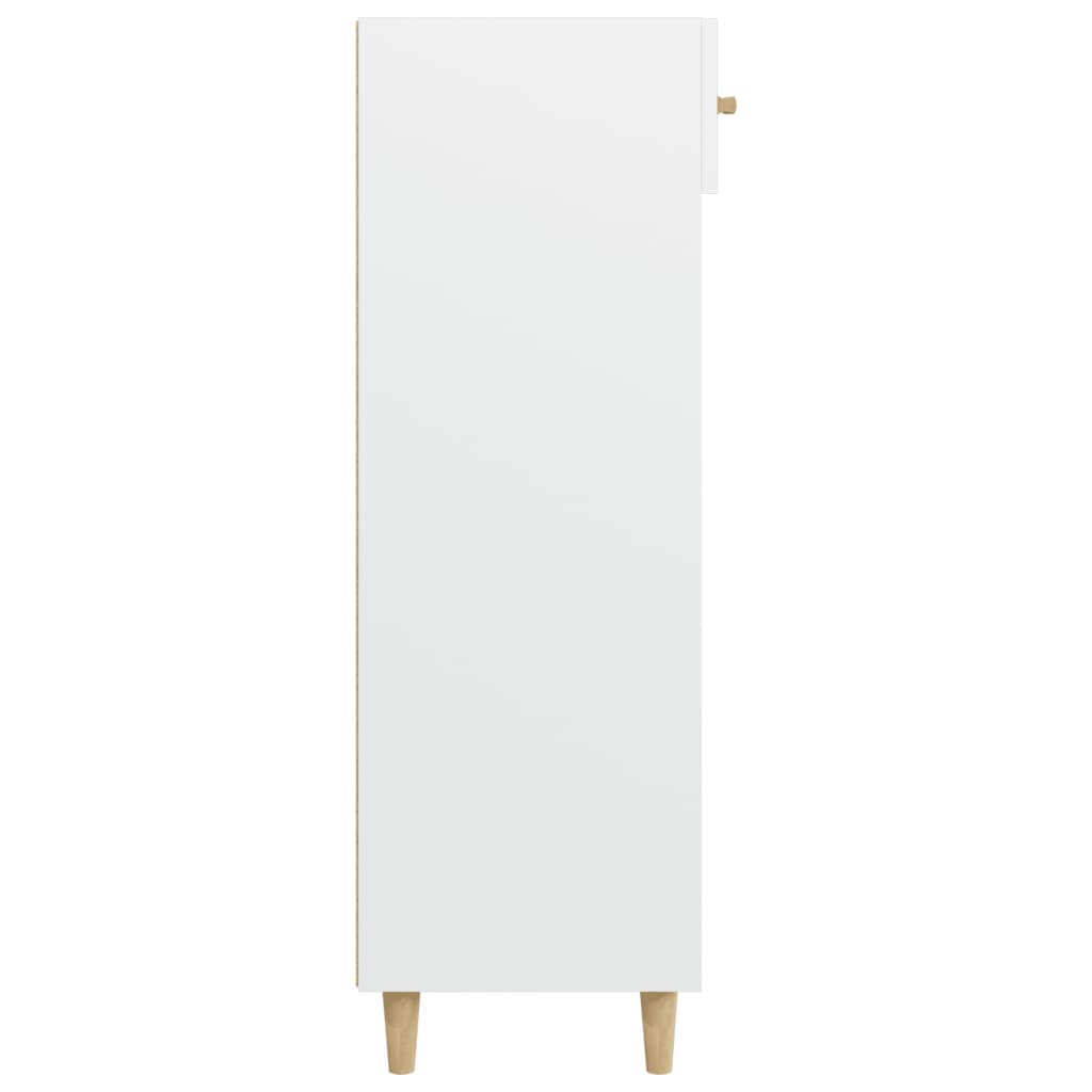 Shoe Cabinet White 60 x 35 x 105 cm Engineered Wood