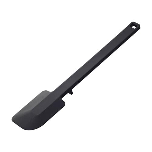 Yamazaki Silicone Spatula, Black, Approx. W5.5 X D2 X H26cm, Tower, Heat-Resistant, Rubber Spatula, 4277