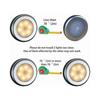 Wireless Motion Sensor LED Lights (3 Pieces) for Closet, Stairs, Hallway, Kitchen, Bedroom (Silver Warm Light)