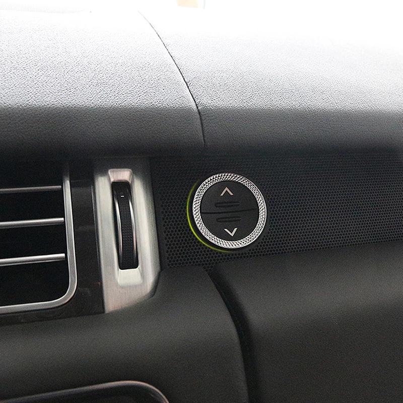 Кнопка запуска двигателя автомобиля, кольцевая накладка, подходит для Land Rover Range Rover Sport 2014-2018 Range Rover Vogue L405