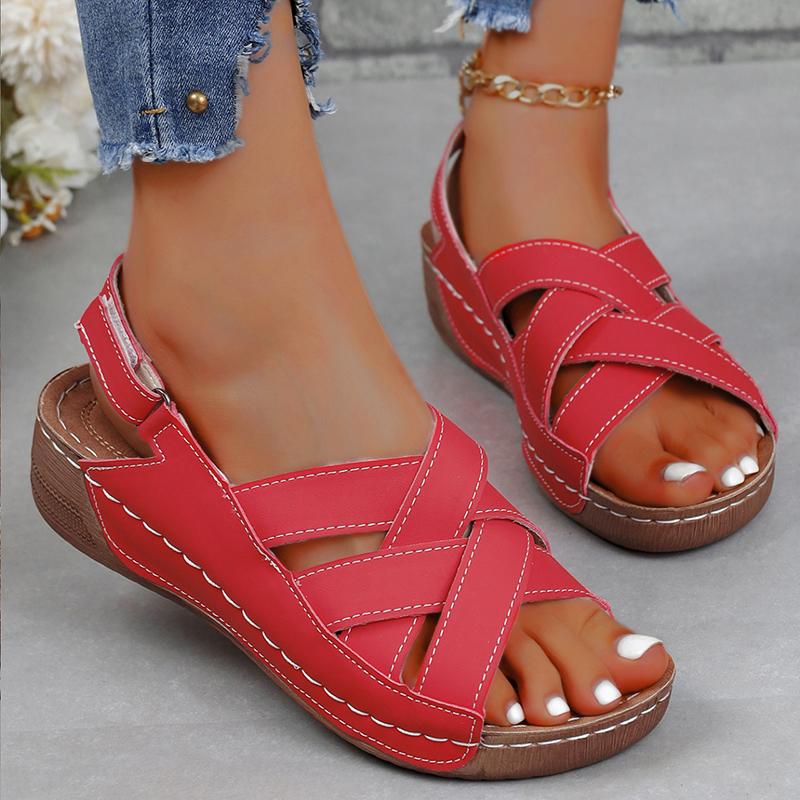 Fashion Summer Sandals Women Shoes Casual Sandals For Women Elegant Shoes Woman Wedge Ladies Shoes Beach Footwear Female Women Sandals