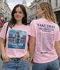 Take That Tour 2026 White T Shirt UK Stadium Tour Dates Back Print The Circus Live 2026 Summer newConcert TeeSave When You Buy