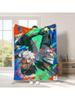 Dandadan Blanket Takakura Ken Throw For Home And Decoration Travel Sofa Warm And Soft Blanket For Winter